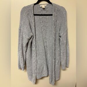 Luv Lane Cozy Light Gray Women's Sweater